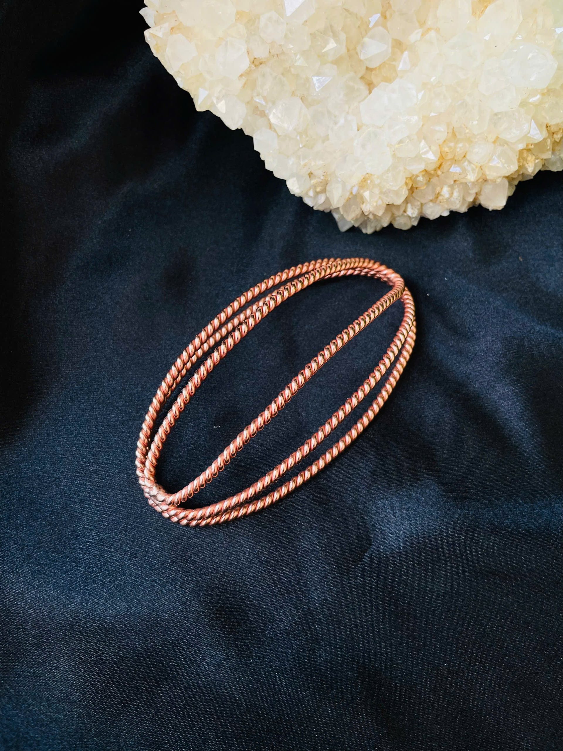 Copper Tensor Nose Mask – 144 MHz Sacred Cubit | Handcrafted Pure Copper Energy Shield