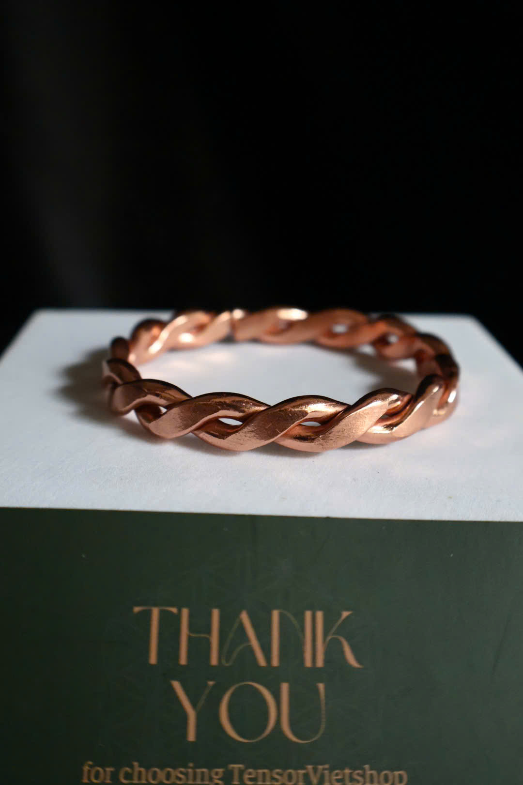 Handmade Copper Tensor Bracelet – Your Everyday Energy Companion - Custom Frequency