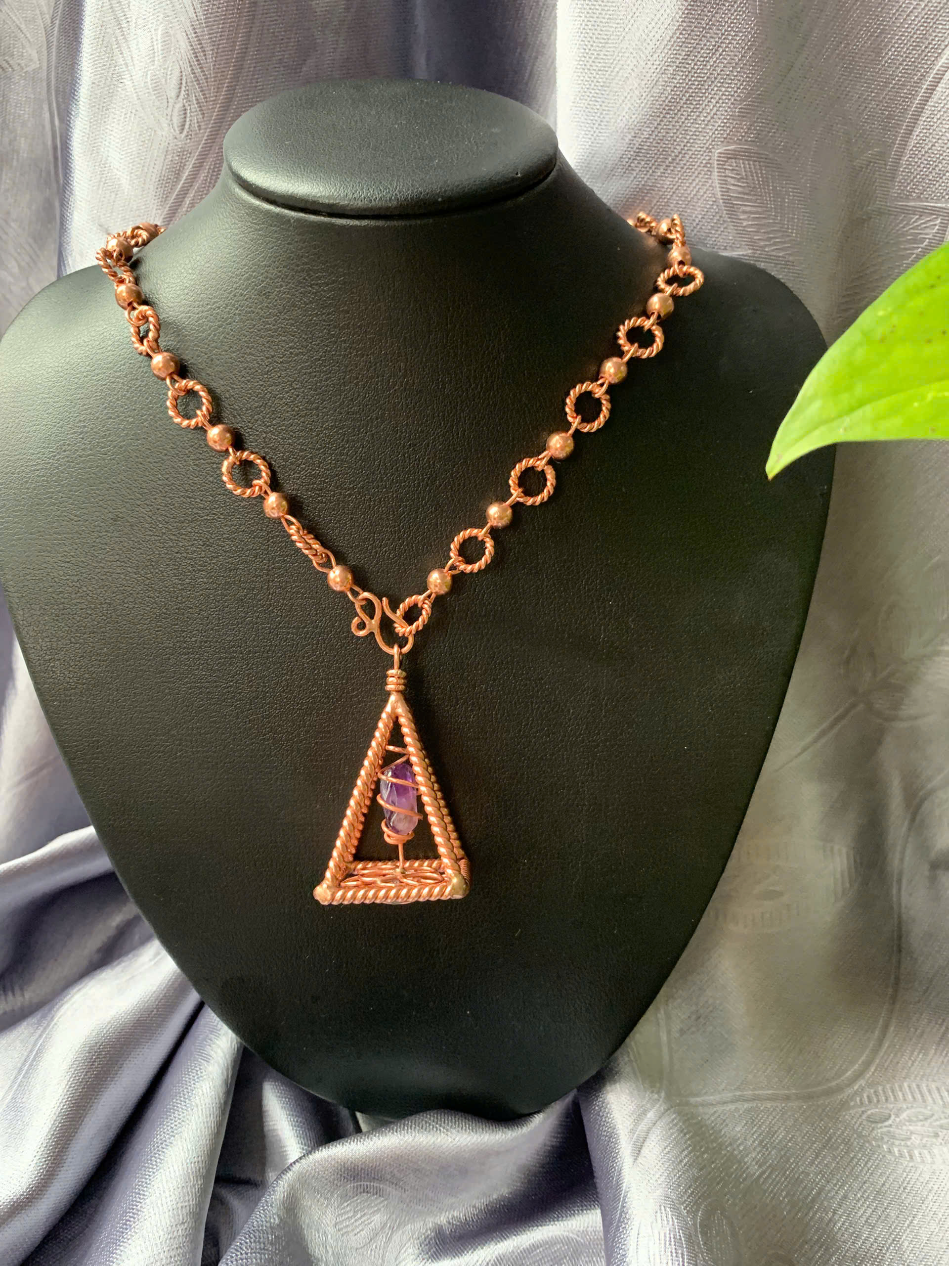 Nuban Pyramid Pendant - 177Mhz, 432Mhz - Harmony & Healing - Tensorring - Tensorviet