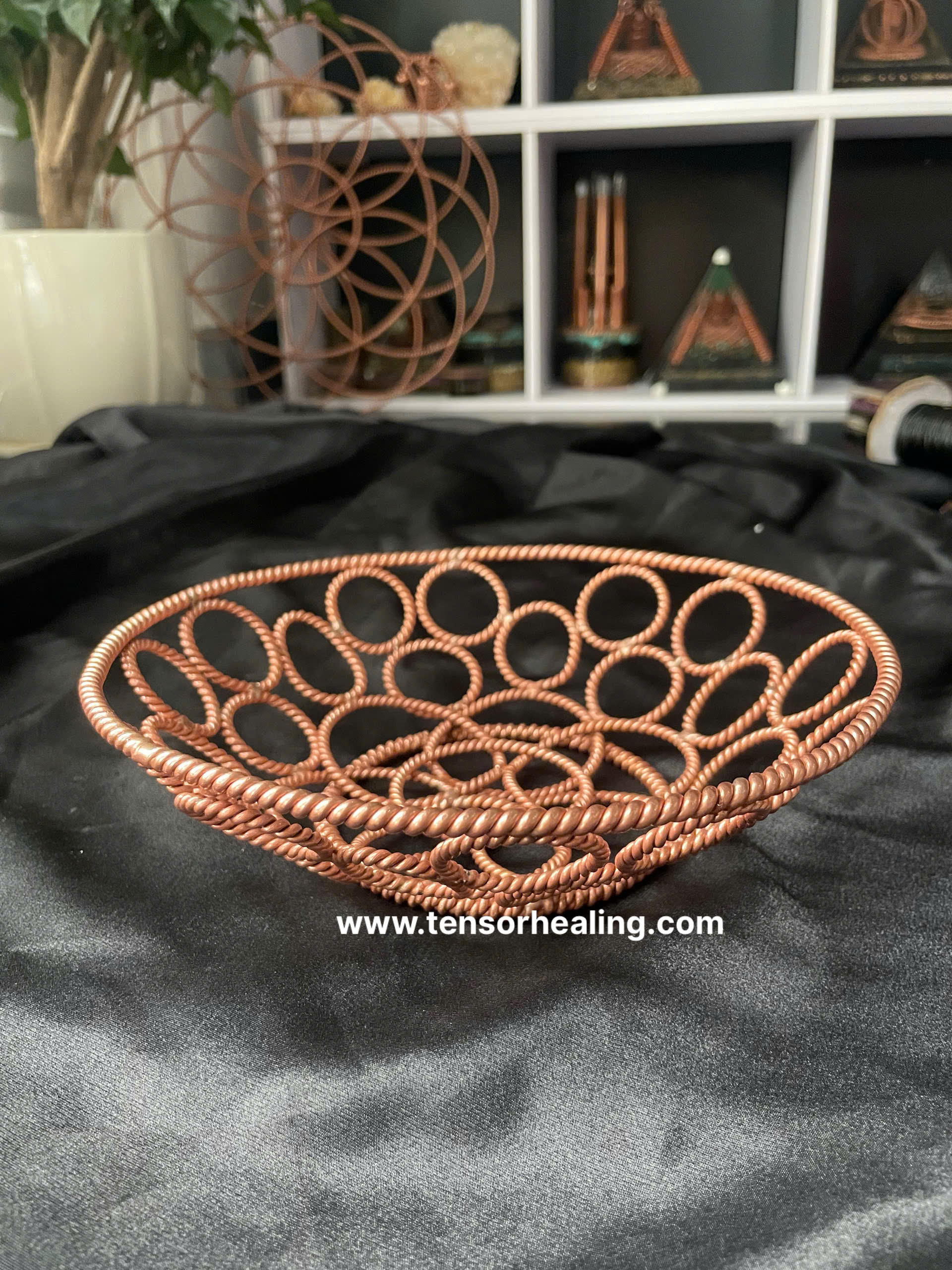 Tensor Copper Basket | Handcrafted Energy Basket | 144MHz • 177MHz • 432MHz